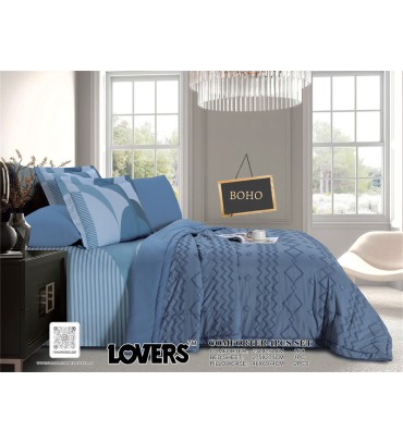 BOHO 4 Pcs  Comforter Set BOHO 4 Pcs  Comforte...