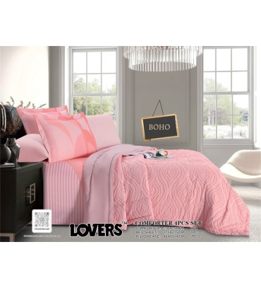 BOHO 4 Pcs  Comforter Set BOHO 4 Pcs  Comforte...