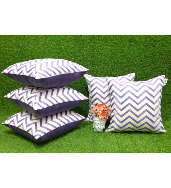 Lehar cushion cover set of 5 pcs  Lehar cushion cover set of 5 pcs