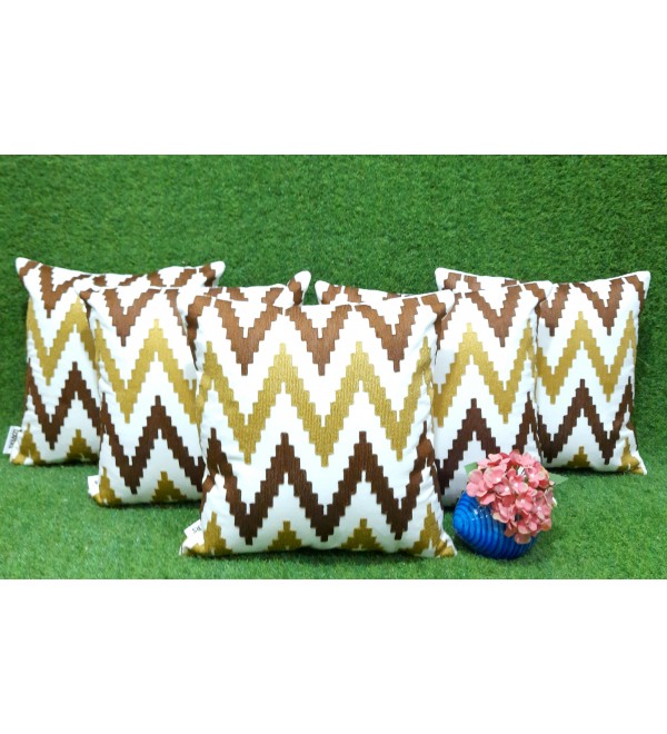Lehar cushion cover set of 5 pcs  Lehar cushion cover set of 5 pcs