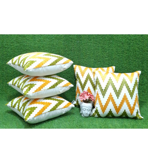Lehar cushion cover set of 5 pcs  Lehar cushion cover set of 5 pcs