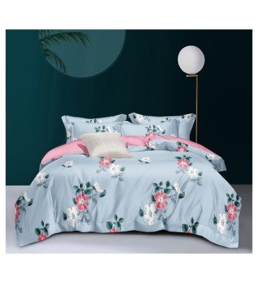 Torso  100%  glazed cotton  3 Pcs Bedsheet Set Torso  100%  glazed cotton  3 Pcs Bedsheet Set